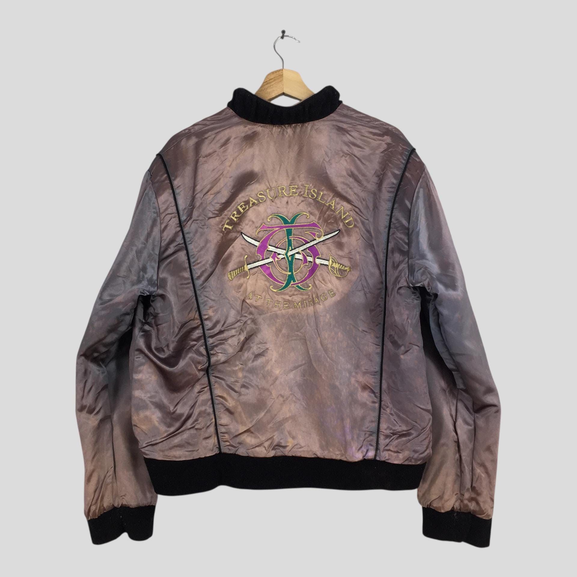 Vintage Vintage Flamingo Treasure Island Zipper Jacket Medium Size US M / EU 48-50 / 2 - 9 Thumbnail