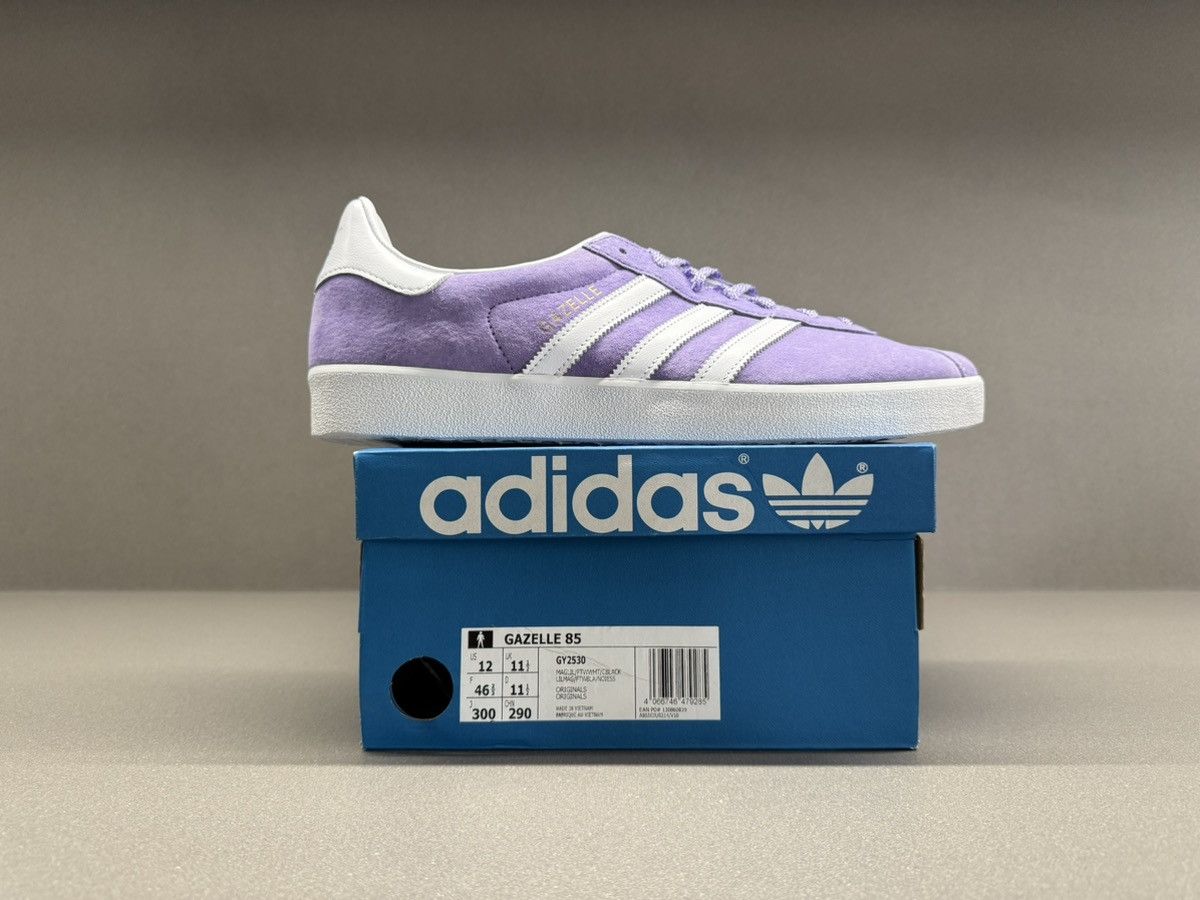 Adidas Adidas Gazelle 85 Magic Lilac Size US 12 / EU 45 - 4 Thumbnail