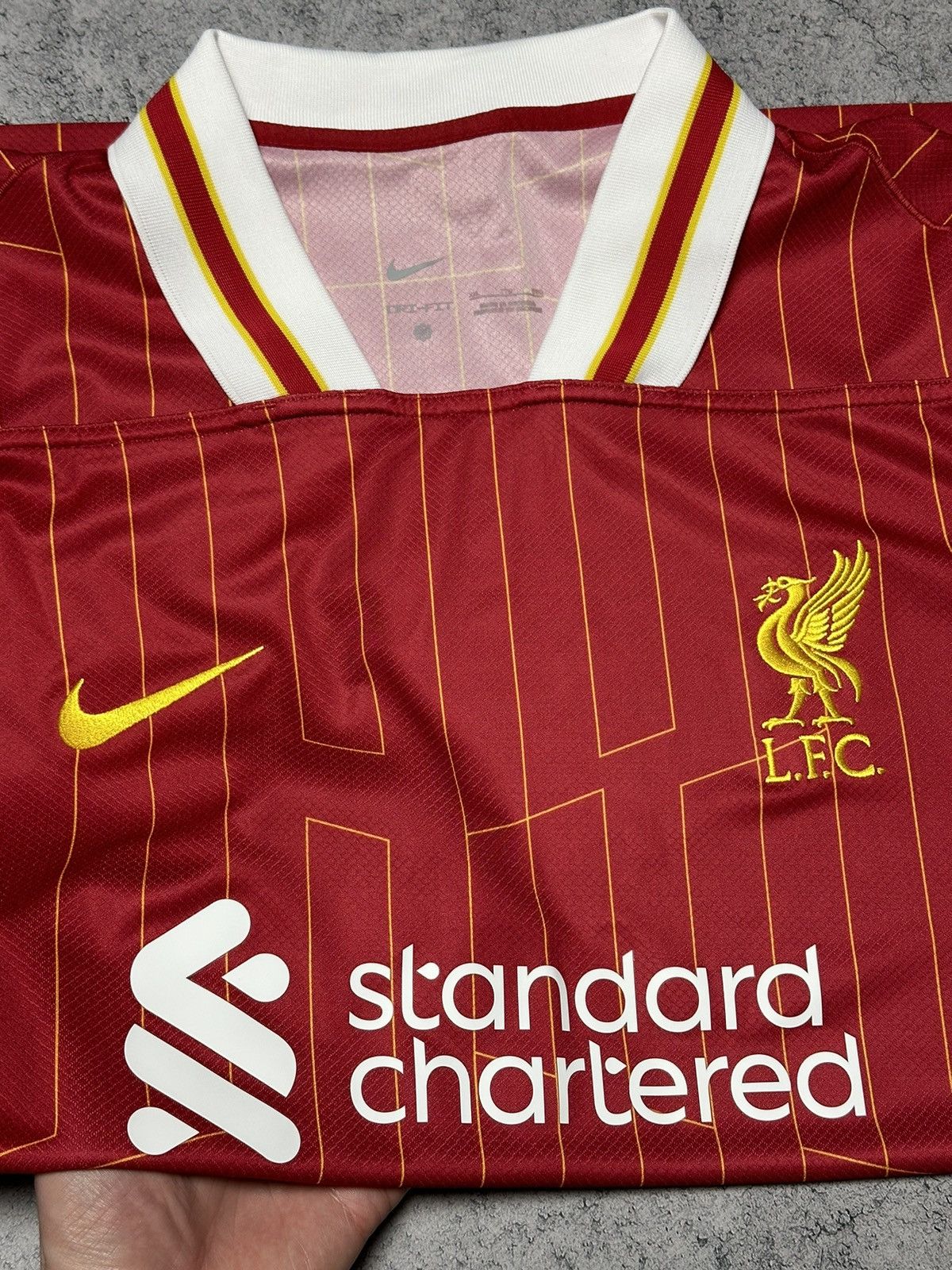 Nike Nike Liverpool 2024/25 Home Football Shirt Soccer Jersey Size US XXL / EU 58 / 5 - 7 Thumbnail