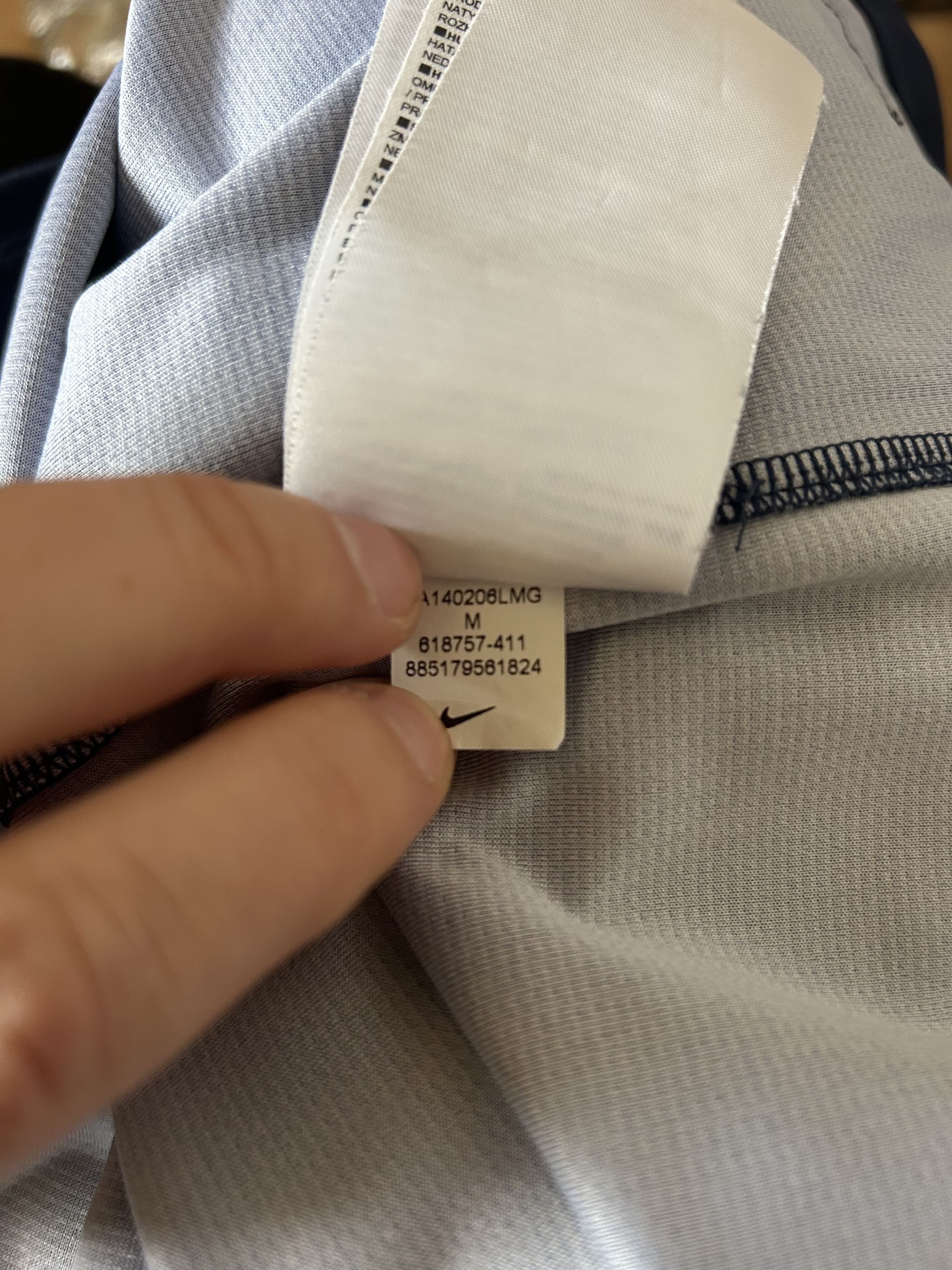 Nike Paris Saint Germain #10 HADLER Nike - 2014 - 2015 - M Size US M / EU 48-50 / 2 - 4 Thumbnail