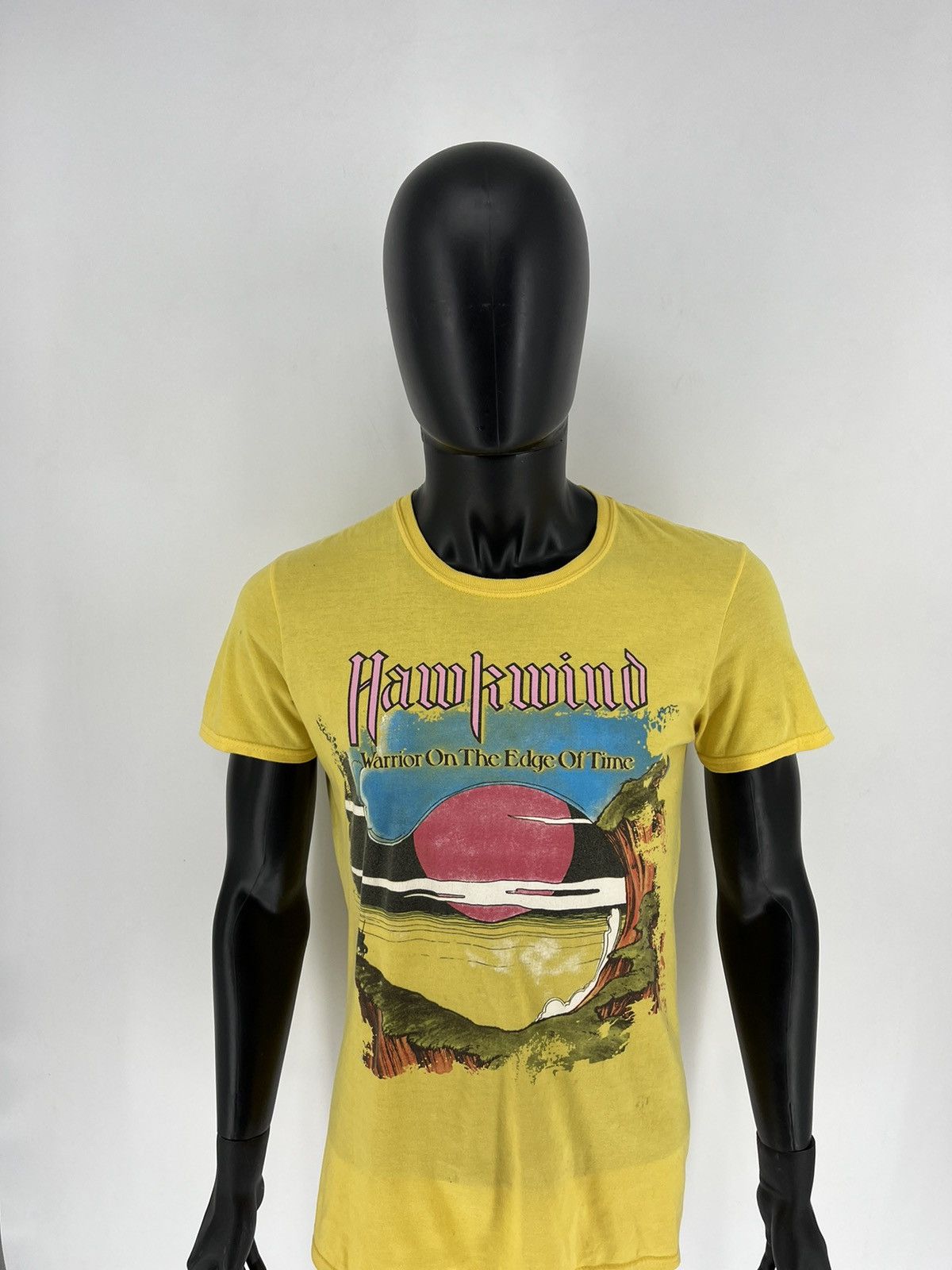 Band Tees Vintage Y2K Hawkwind Warrior ON The Edge Of TIME T-shirt Size US M / EU 48-50 / 2 - 5 Thumbnail