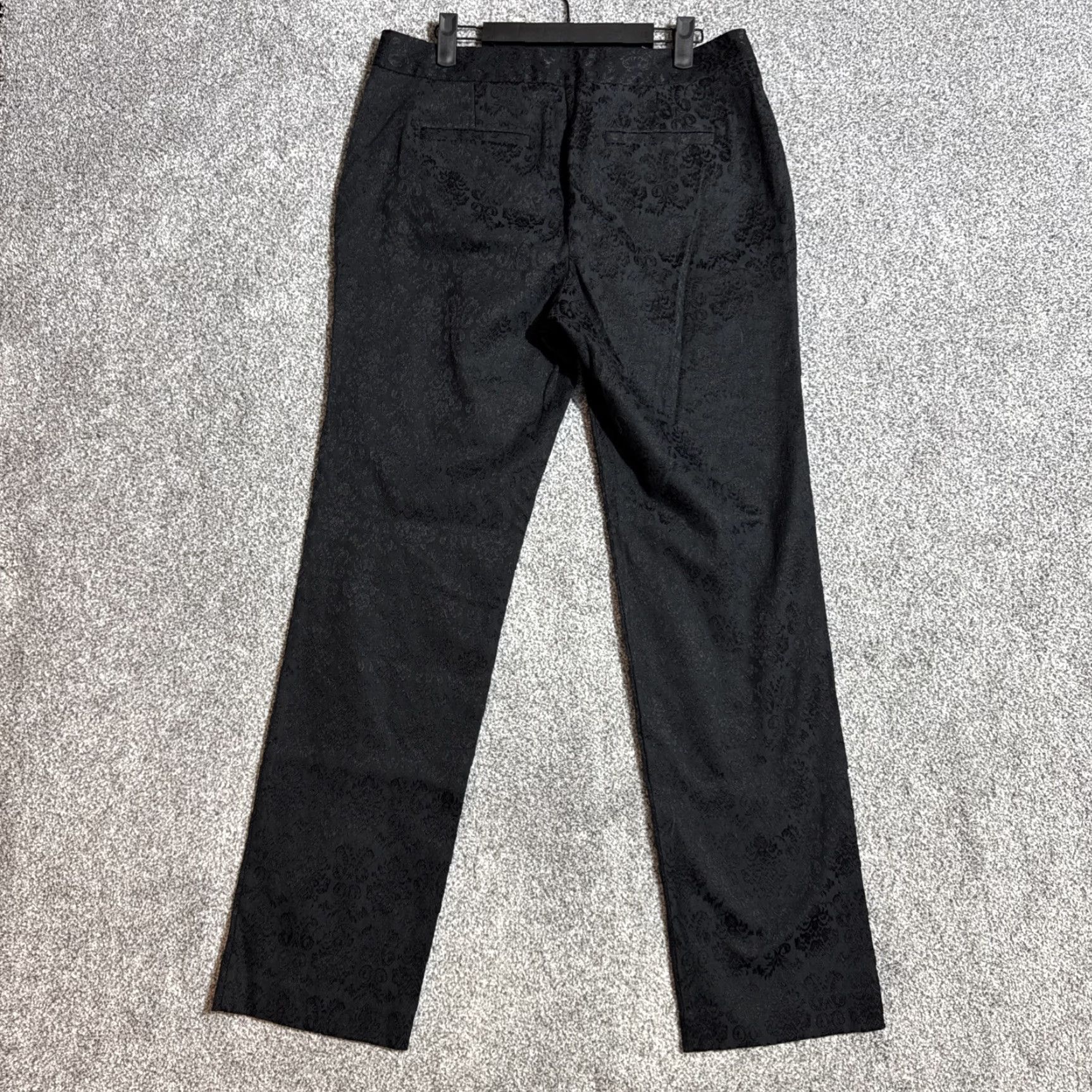 Vintage Dana Buchman Pants Women Size 8 Jacquard Dark Academia Goth Romantic Office Chic Size 30" / US 8 / IT 44 - 6 Thumbnail