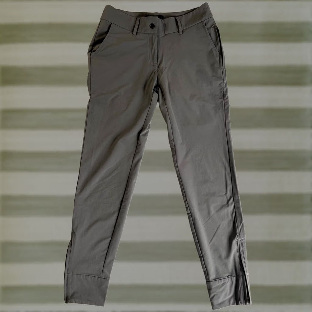Vintage ABENDROTH Golf Women's The Peggy Pant Professional Jogger Sz 2 Pants Gray Early 2000s Sports Mens? Size 26" / US 2 / IT 38 - 1 Thumbnail