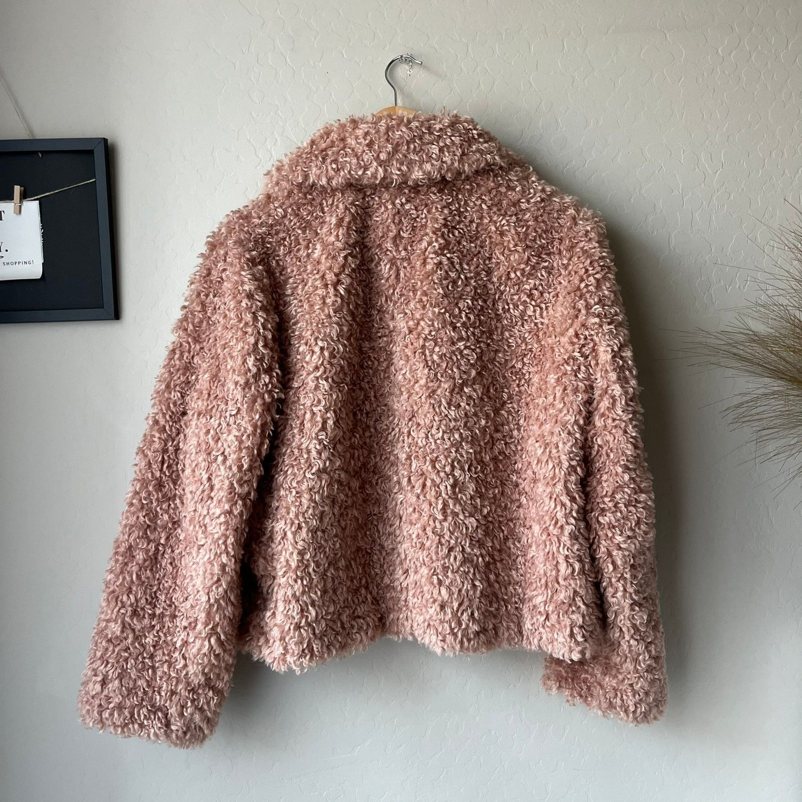 STAND STUDIO Stand Studio Marcella Pink Faux Fur Luxe Winter Jacket Sz 2 Size XS / US 0-2 / IT 36-38 - 6 Thumbnail