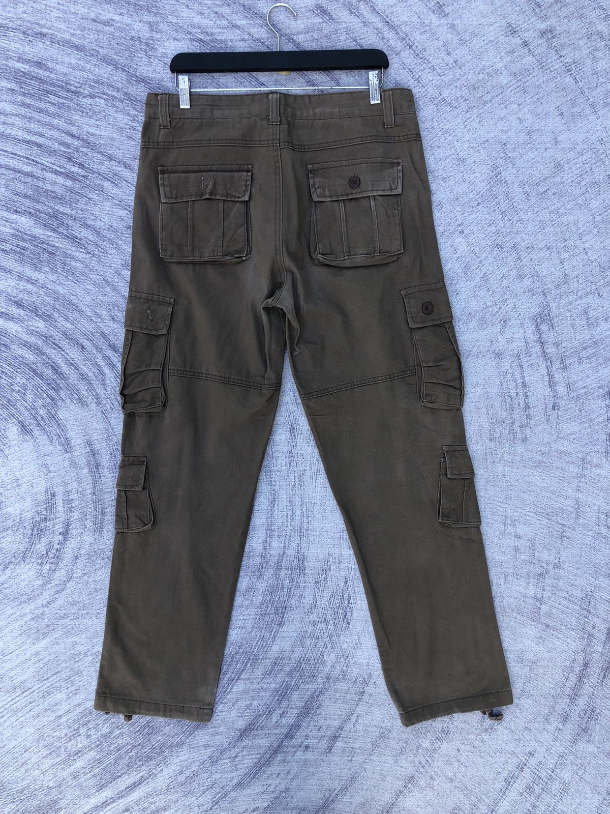 20471120 × Seditionaries × Vintage Japanesebrand Cargo Pants 8 Pocket W34xL42 Size US 34 / EU 50 - 12 Thumbnail
