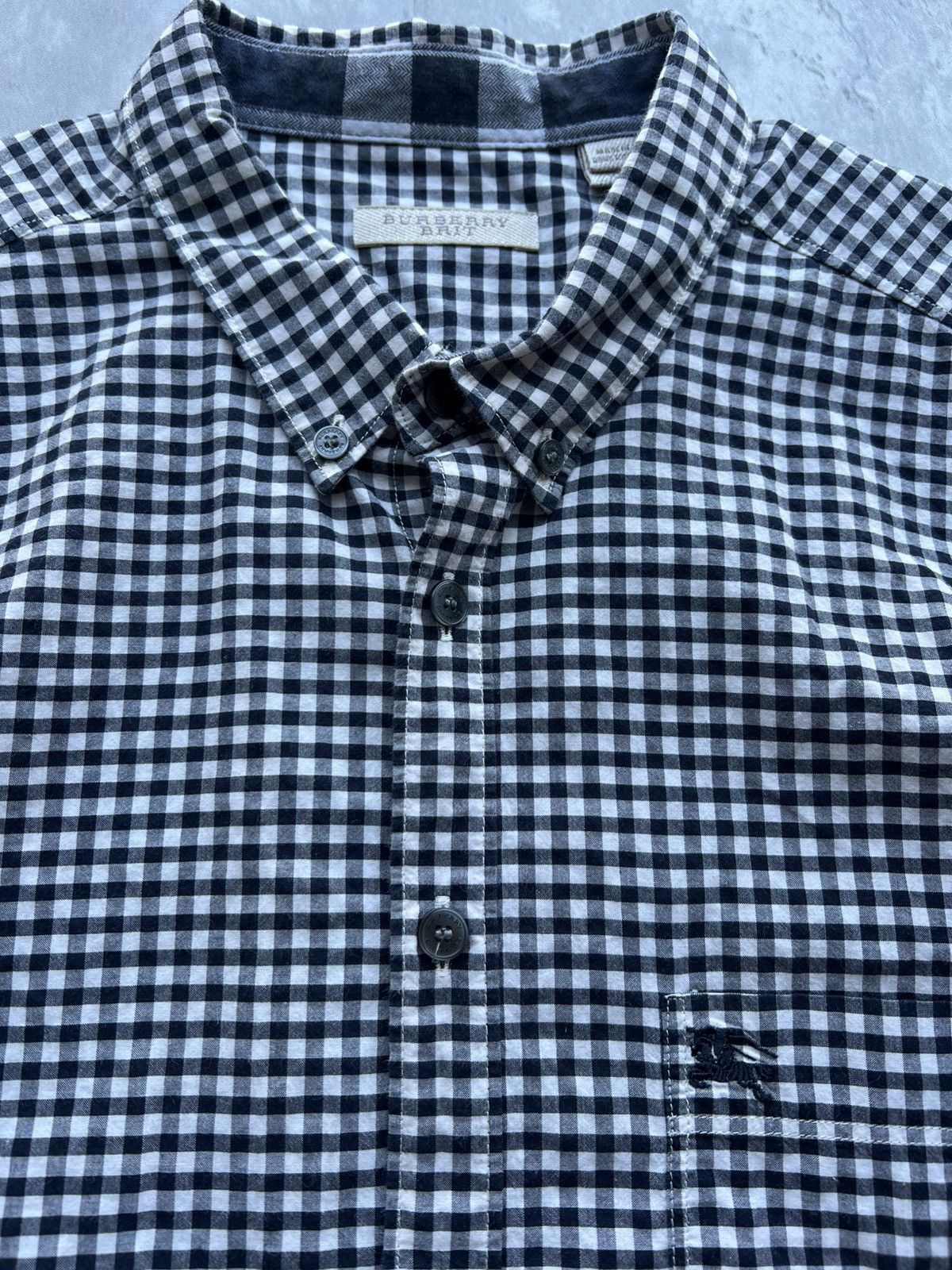Burberry Burberry Checkered Button Up Shirt Long Sleeve Size US XL / EU 56 / 4 - 3 Thumbnail