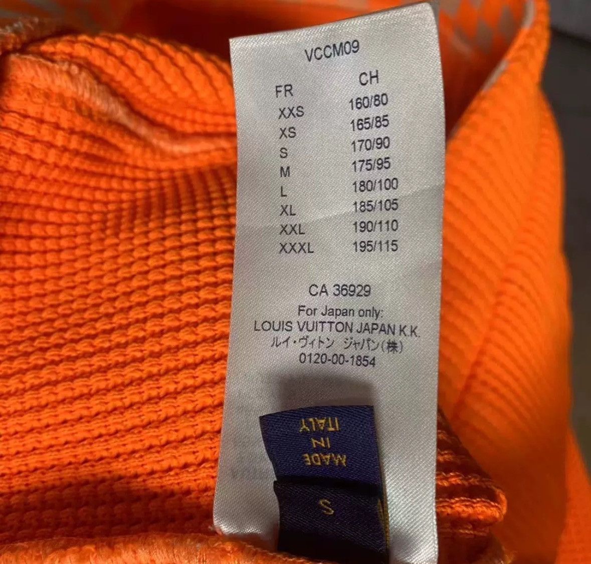 Louis Vuitton Louis Vuitton's latest orange checkerboard mesh logo jacket Size US S / EU 44-46 / 1 - 6 Thumbnail
