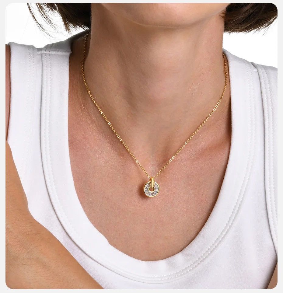 Other Shiny Cubic Zirconia Necklace Size ONE SIZE - 3 Thumbnail