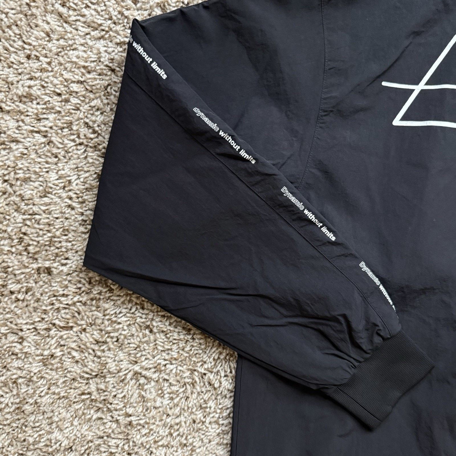 KidSuper Kid Super Studios Vercel Jacket Black Full Zip Nylon Bomber Size US S / EU 44-46 / 1 - 7 Thumbnail