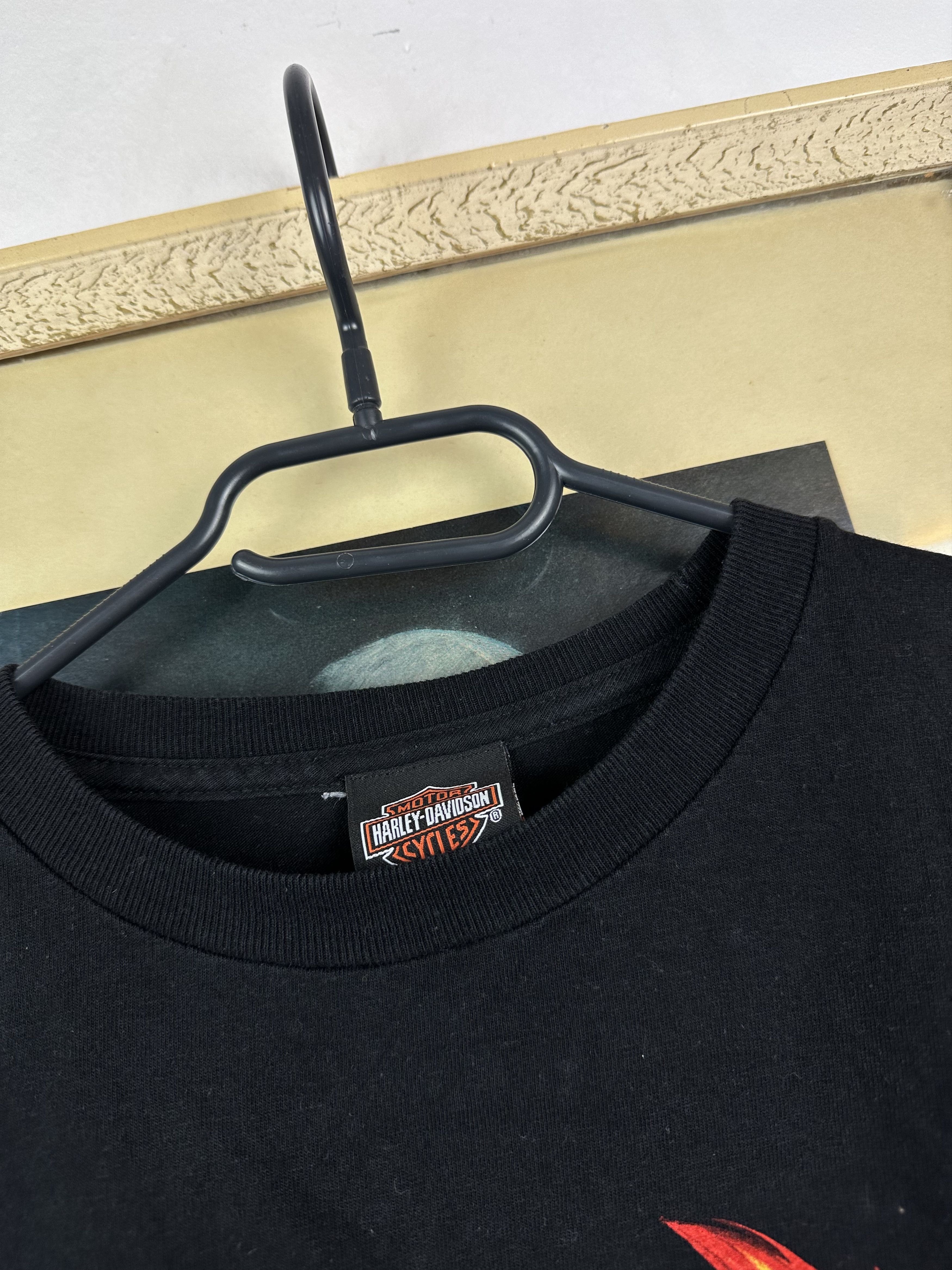 Harley Davidson Vintage Harley Davidson Abura Shirt Eagle Fire Long Sleeve Size M / US 6-8 / IT 42-44 - 7 Thumbnail