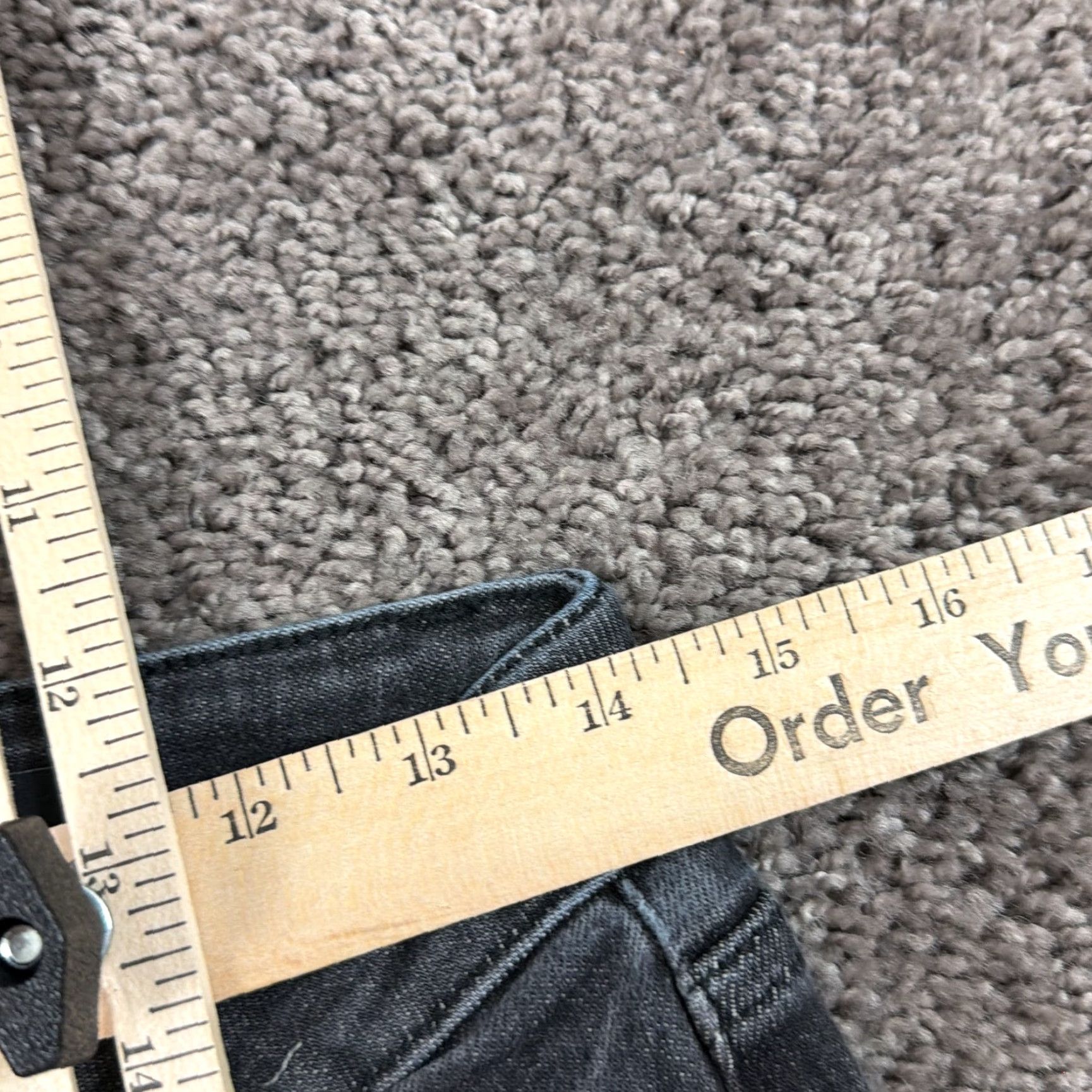 Vintage Judy Blue Jeans Womens 9 Black Skinny High Rise Distressed Stretch Denim 27x26 Jeans Womens Black Skinny High Rise Distressed Stretch 27x26 Size 30" / US 8 / IT 44 - 5 Thumbnail