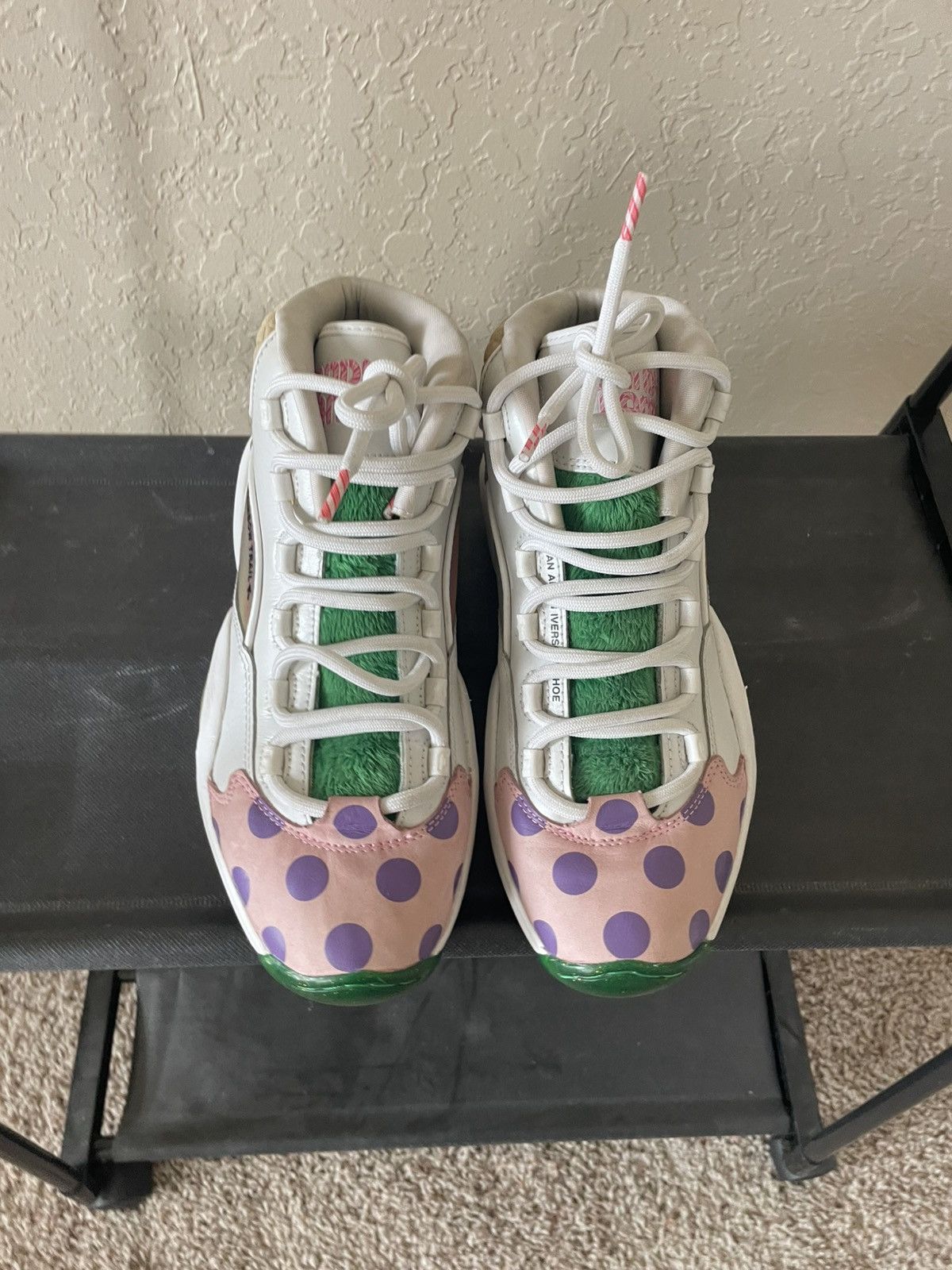Reebok Reebok Question Mid Candyland Size US 10 / EU 43 - 3 Thumbnail