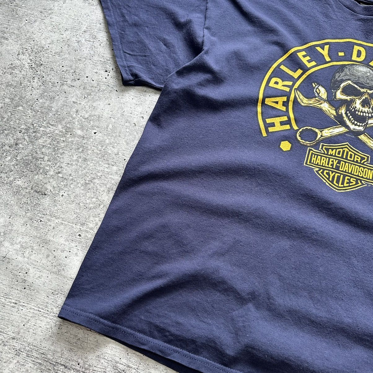 Vintage Harley Davidson Switzerland Blue T-shirt Men’s Size 2XL Size US XXL / EU 58 / 5 - 5 Thumbnail