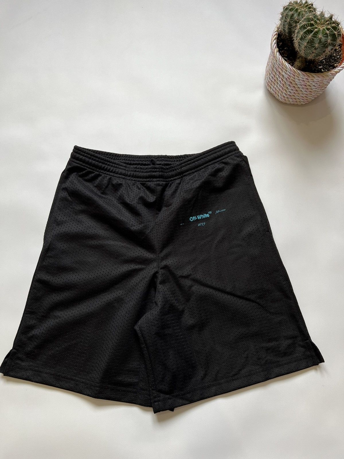 Off-White Off White Black Shorts Size US 30 / EU 46 - 3 Thumbnail