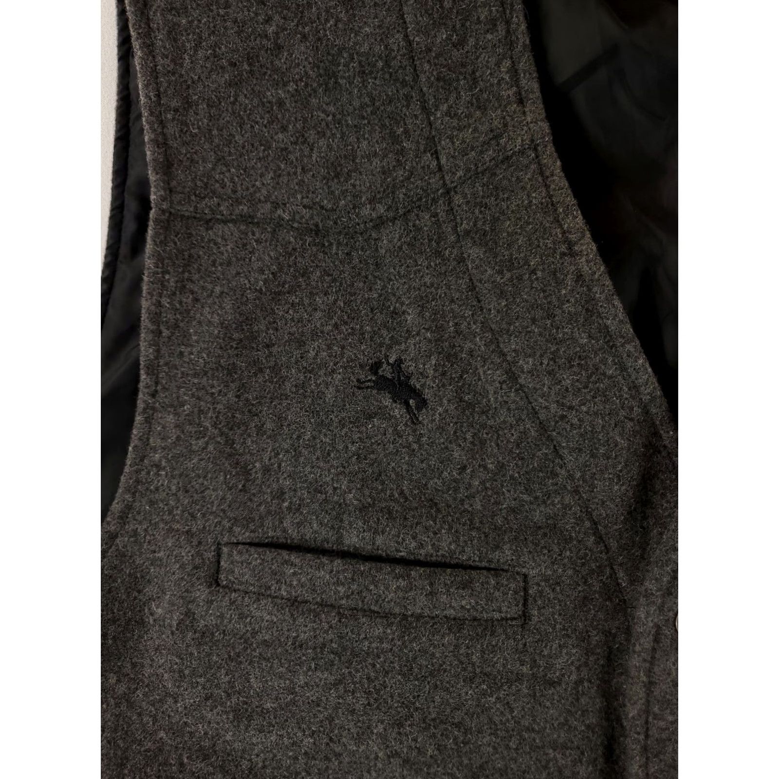 Vintage VINTAGE Wyoming Traders Vest 100% Virgin Wool Gray Button Up Mens XXL Wool Vest Gray 2XL Men Western Size US XXL / EU 58 / 5 - 3 Thumbnail