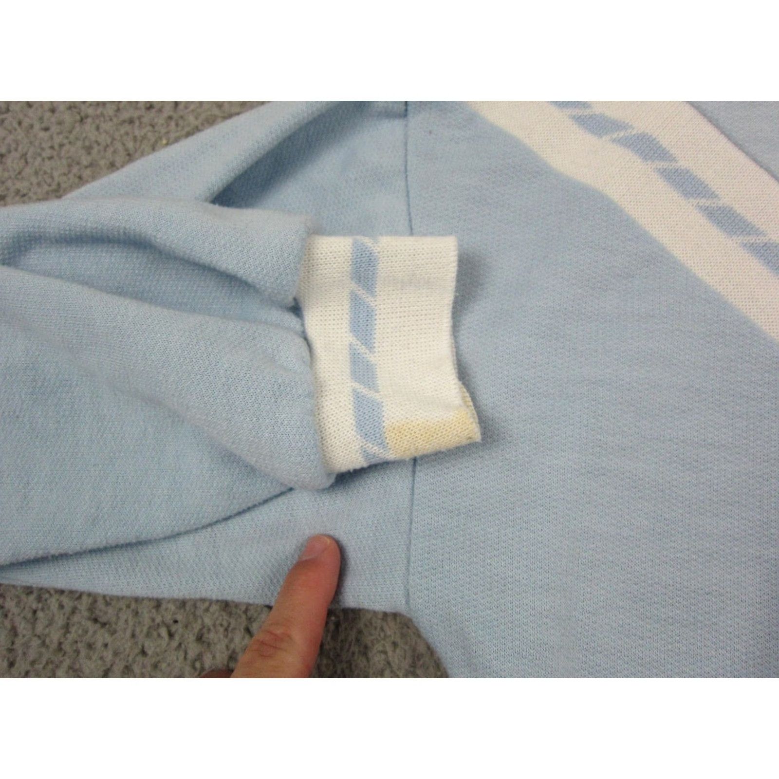 Vintage VINTAGE Marlene Sweater Womens S Blue Crewneck Pullover 80s United States Small Knit Cotton Polyester Button, All Seasons, Winter, Fall Womens Size S / US 4 / IT 40 - 7 Thumbnail