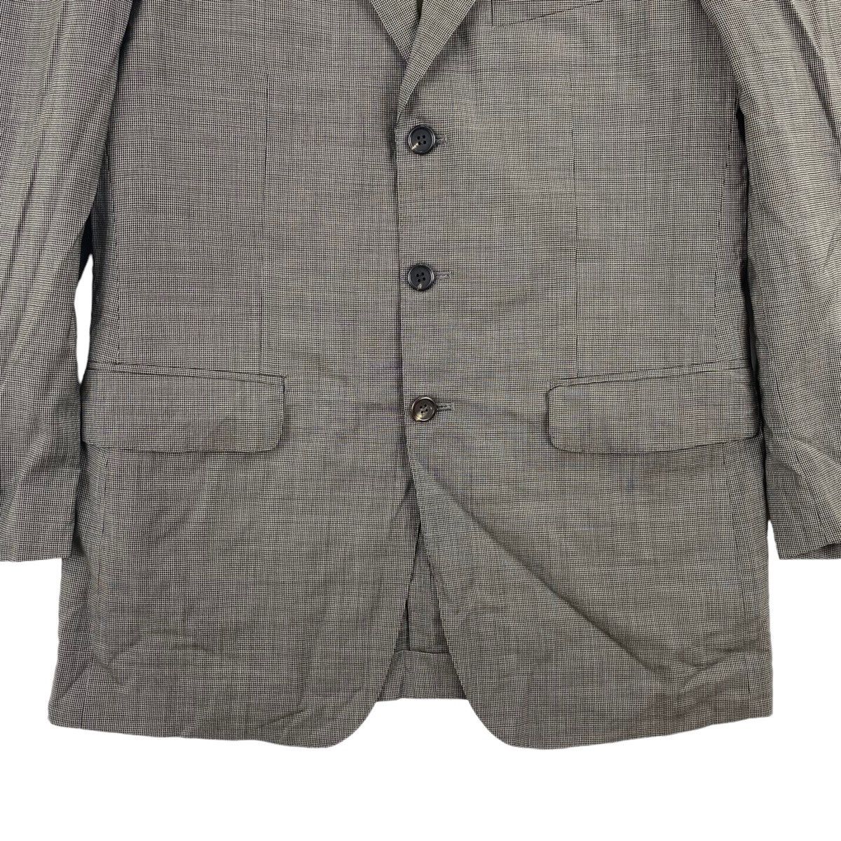 Paul Smith PAUL SMITH COLLECTION Check Tartan Grey Blazer Coat Size US M / EU 48-50 / 2 - 3 Thumbnail