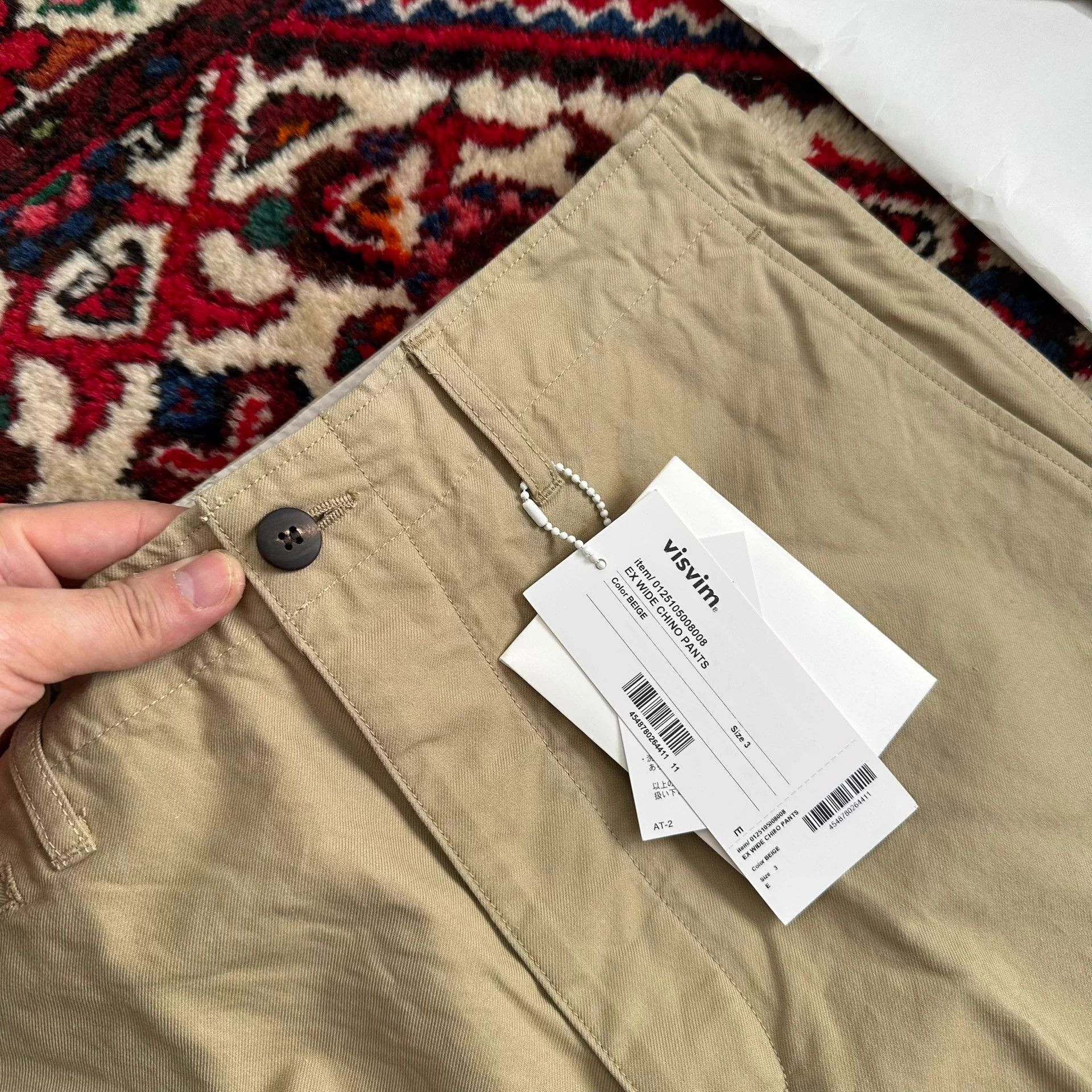 Visvim visvim 25ss ex wide chino pant 3 Size US 34 / EU 50 - 5 Thumbnail