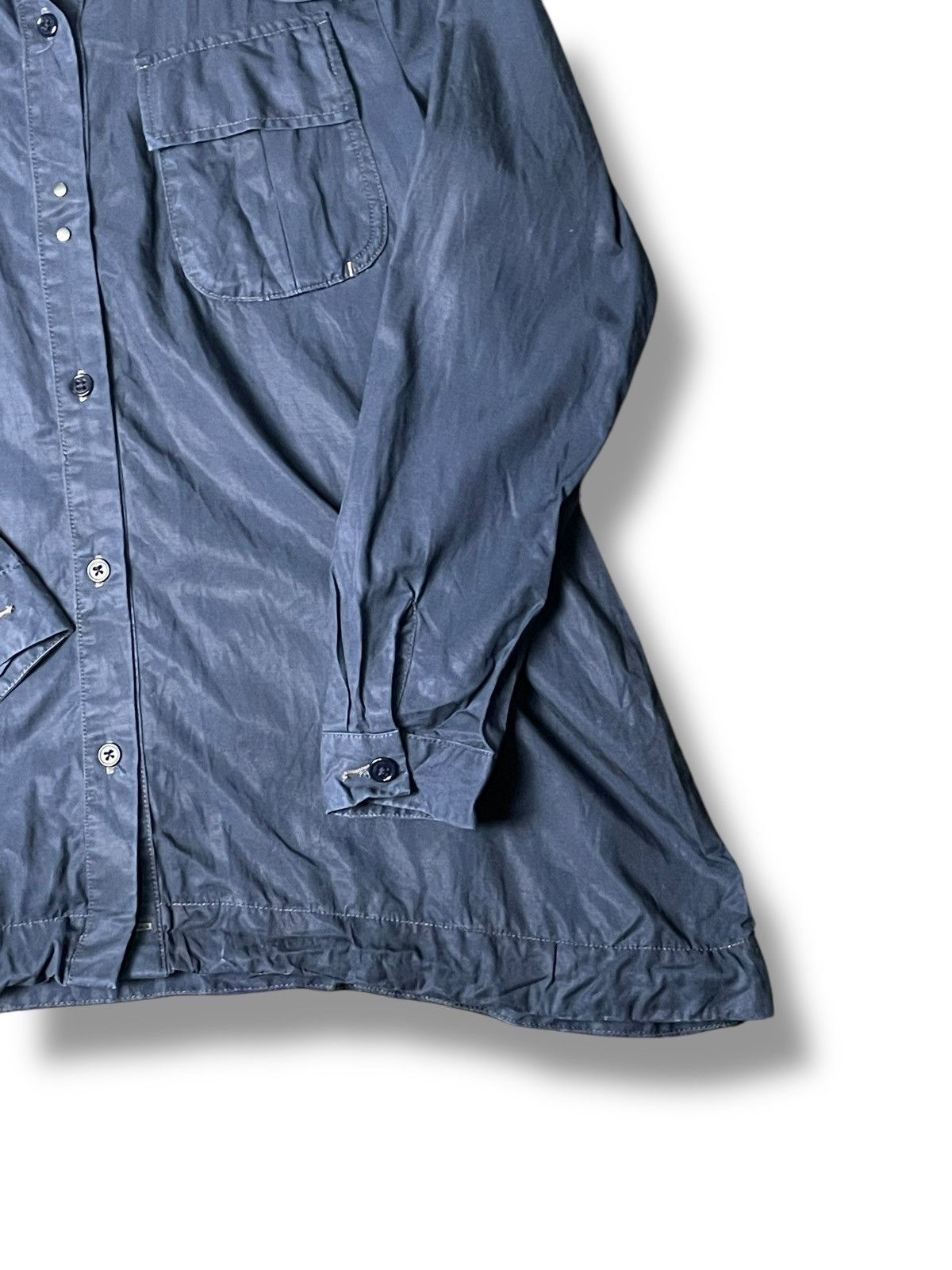 Japanese Brand × Johnbull × Vintage Johnbull Garze Military Shirt Jacket (40) Size US S / EU 44-46 / 1 - 3 Thumbnail