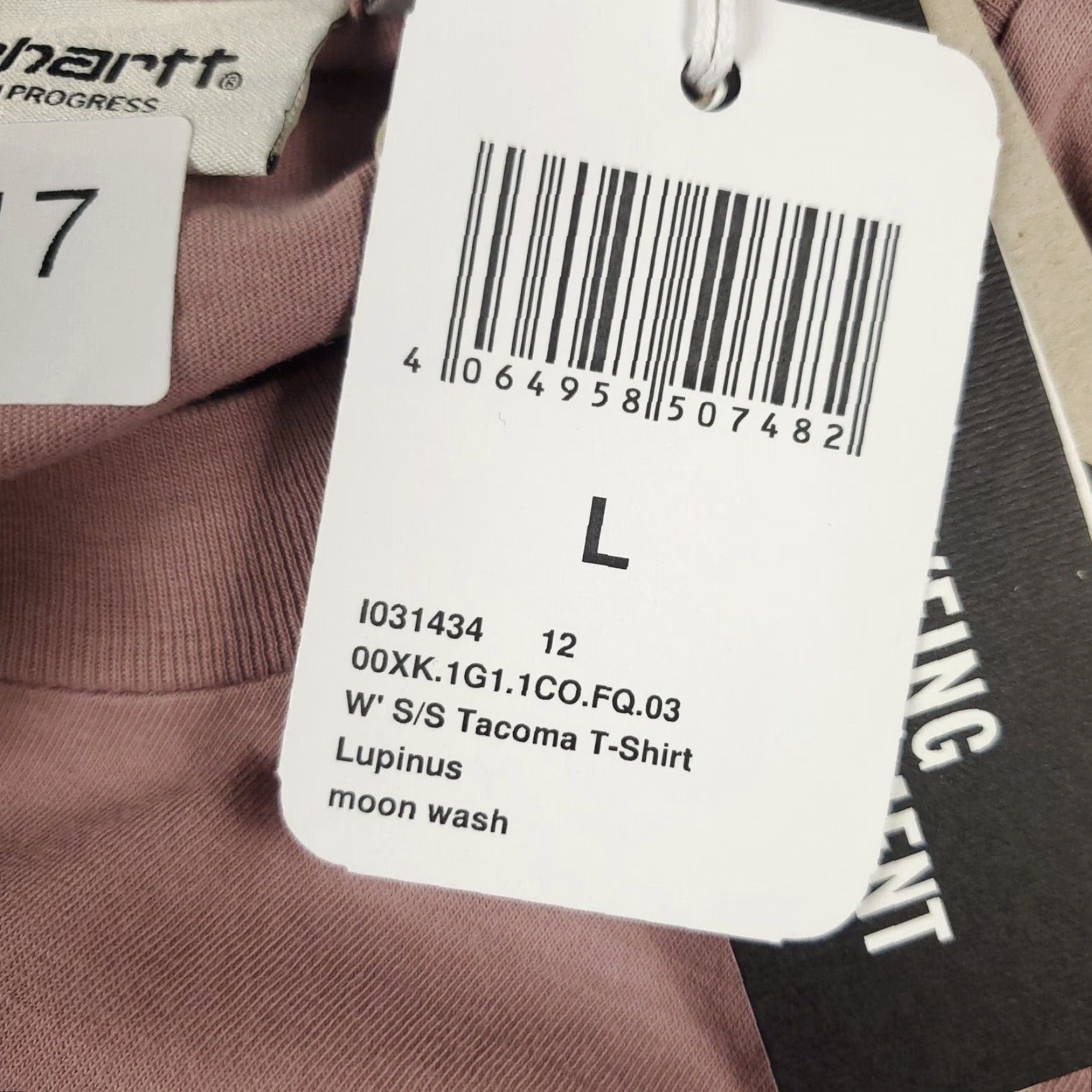 Carhartt Carhartt T Shirt Womens Large Pink Short Sleeve Crew Neck Tacoma Ladies Size L / US 10 / IT 46 - 6 Thumbnail