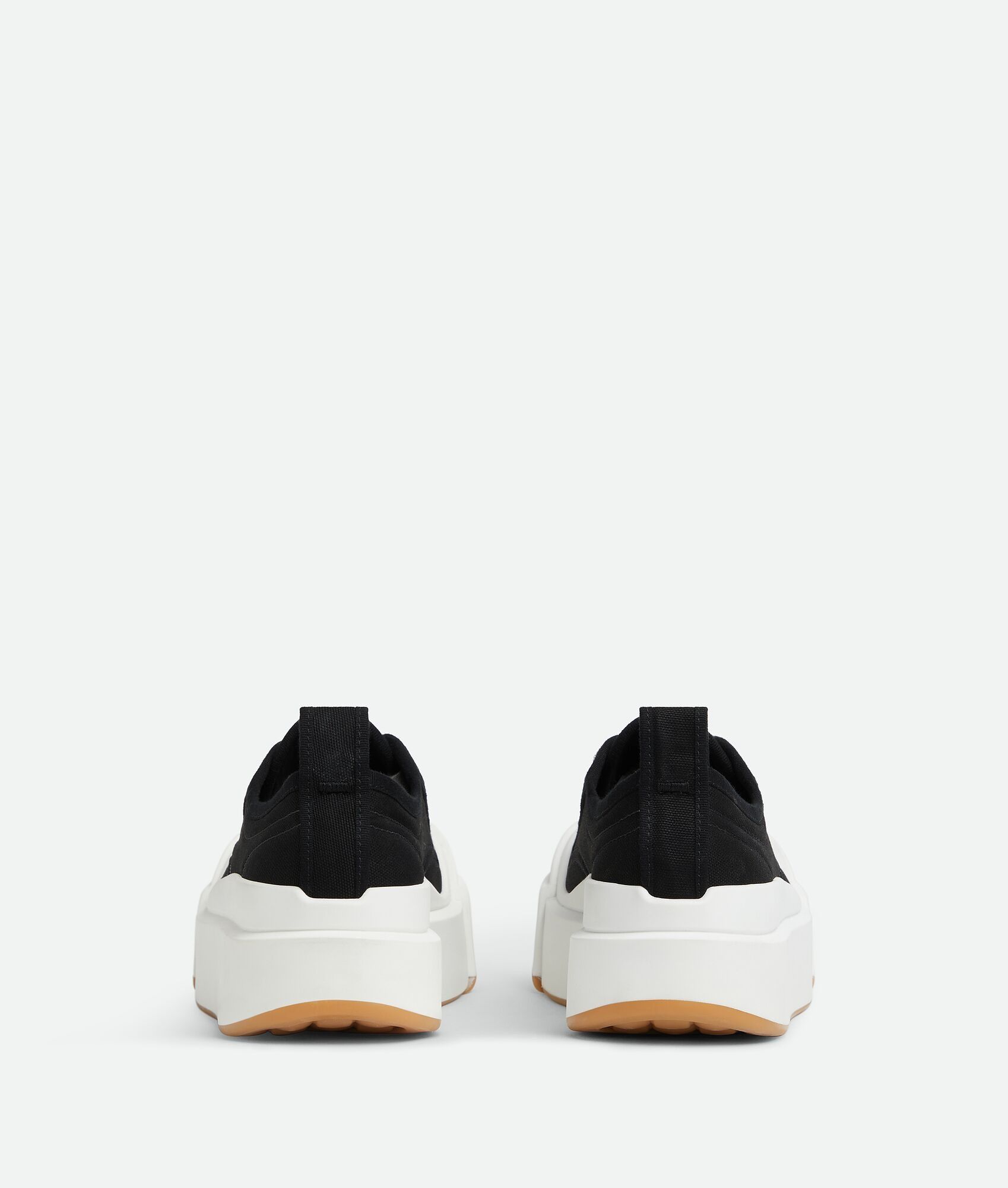 Bottega Veneta o1bcso1str0925 Vulcan Platform Sneakers in Black/White Size US 10 / EU 43 - 3 Thumbnail
