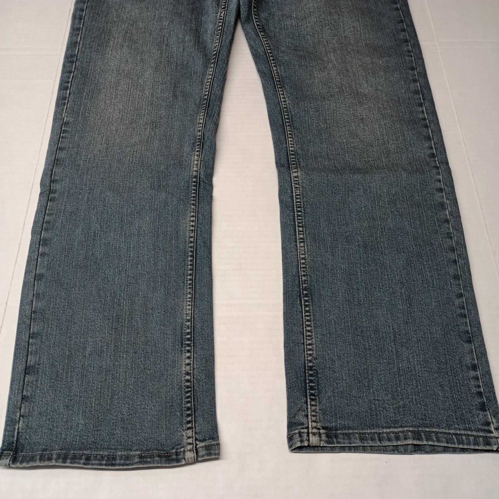 Levi's Signature By Levi Relaxed Jeans Mens 36x34 Blue Straight Leg Size US 36 / EU 52 - 3 Thumbnail