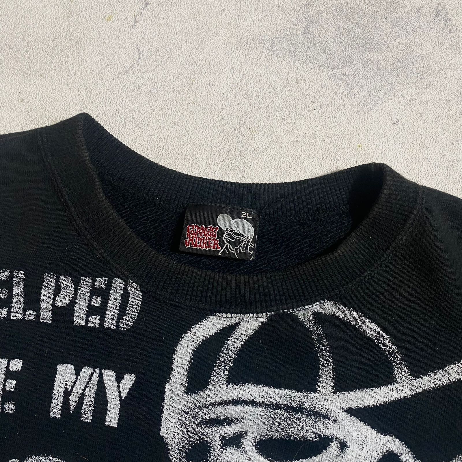 Japanese Brand × Vintage GRASS HITHER RAPPERS OVER PRINT DESIGN Y2K Size US XXL / EU 58 / 5 - 2 Thumbnail