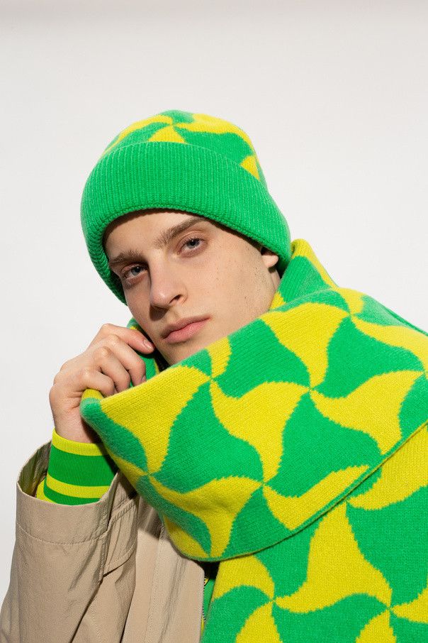 Bottega Veneta o1loc1c0824 Size: OS / 691708 Beanie in Multicolor Size ONE SIZE - 2 Thumbnail