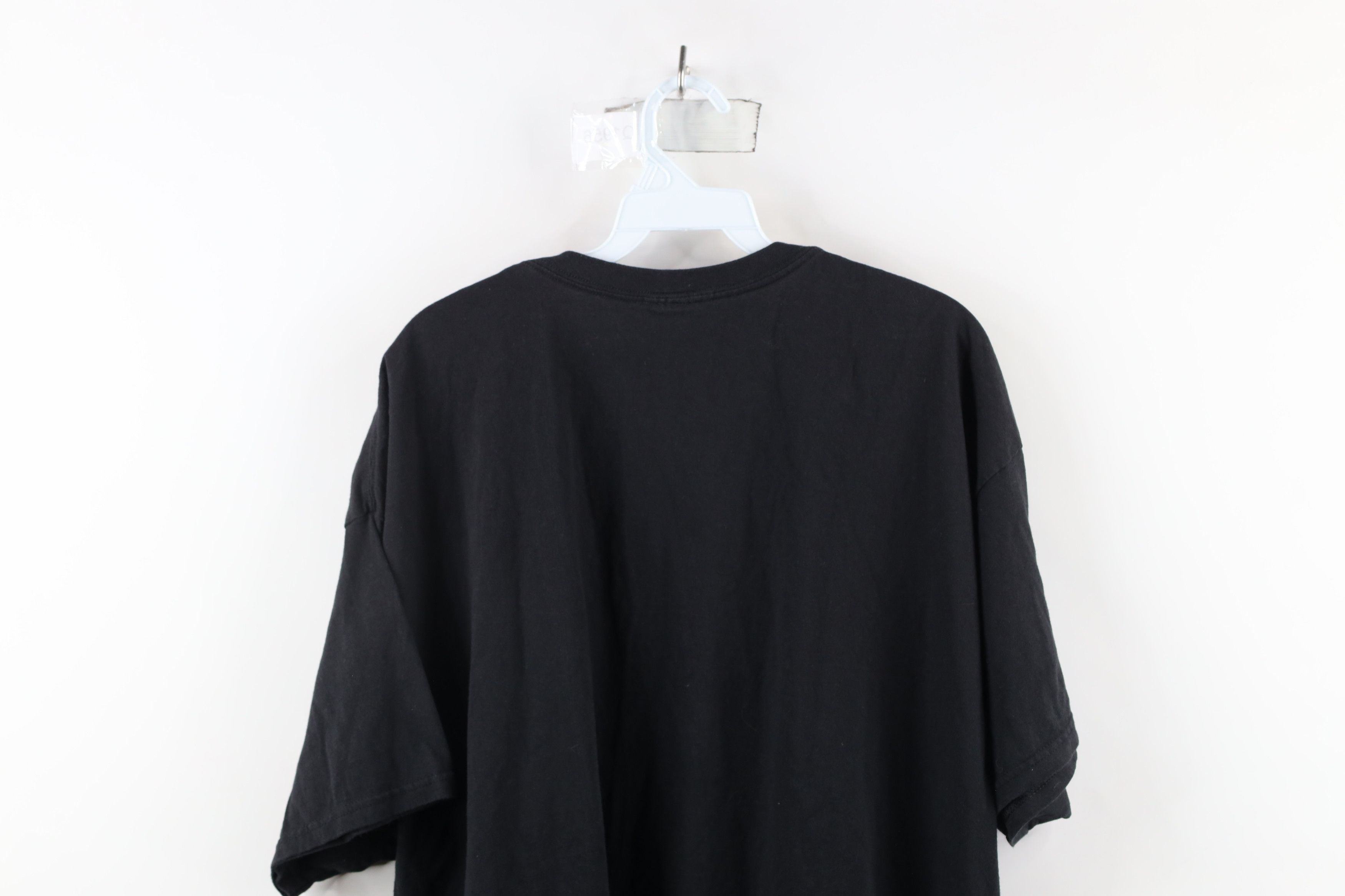 Vintage Vintage 90s Streetwear Short Sleeve T-Shirt Black Cotton Size US XL / EU 56 / 4 - 6 Thumbnail