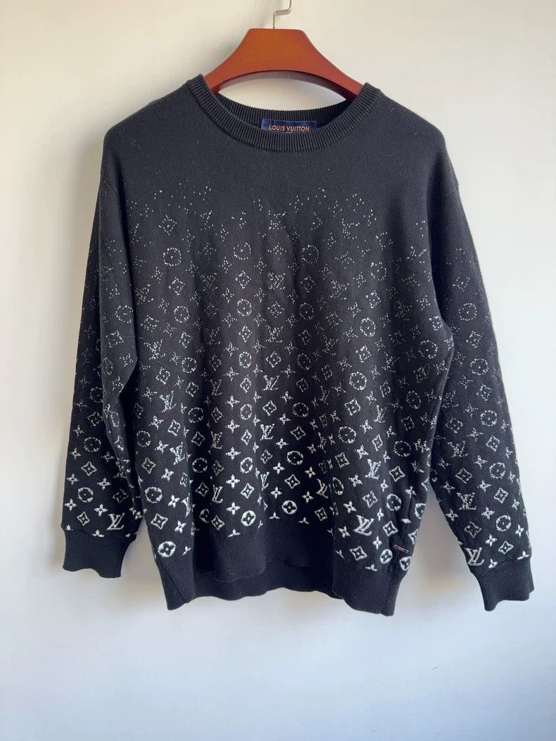 Louis Vuitton Louis Vuitton Classic Printed Ombré Crew Neck Casual Long- Size US L / EU 52-54 / 3 - 2 Thumbnail