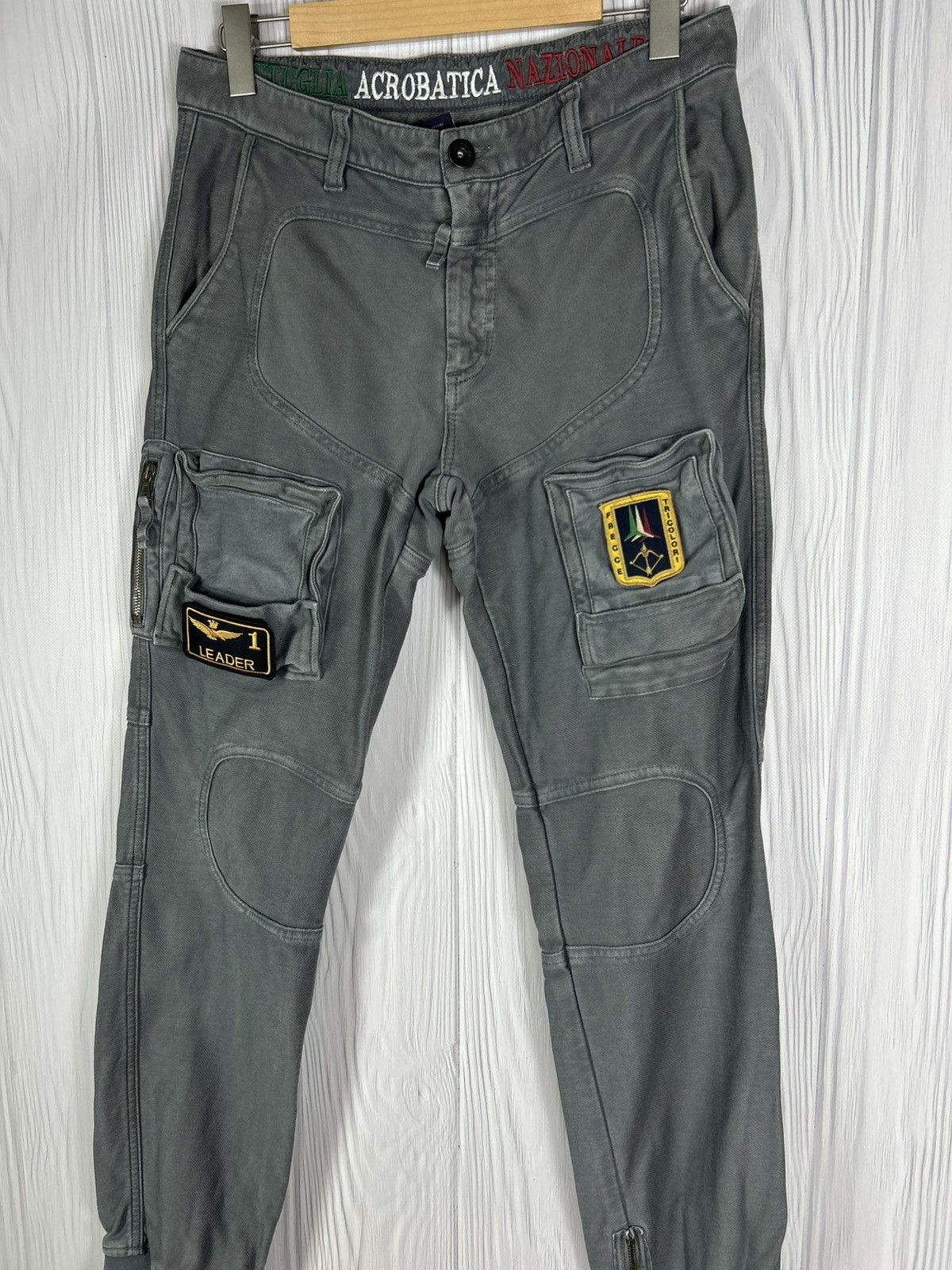 Aeronautica Militare Aeronautica Militare Anti-G Cargo Multipocket Army Pants L Size US 34 / EU 50 - 4 Thumbnail