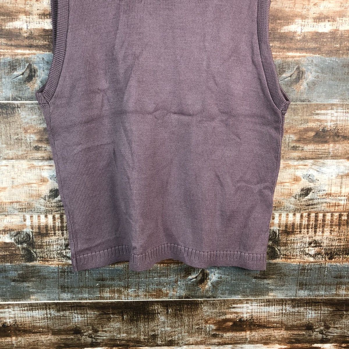 Japanese Brand × Vintage My Mrs Pink Vest Knitwear #A2362 Size L / US 10 / IT 46 - 15 Thumbnail