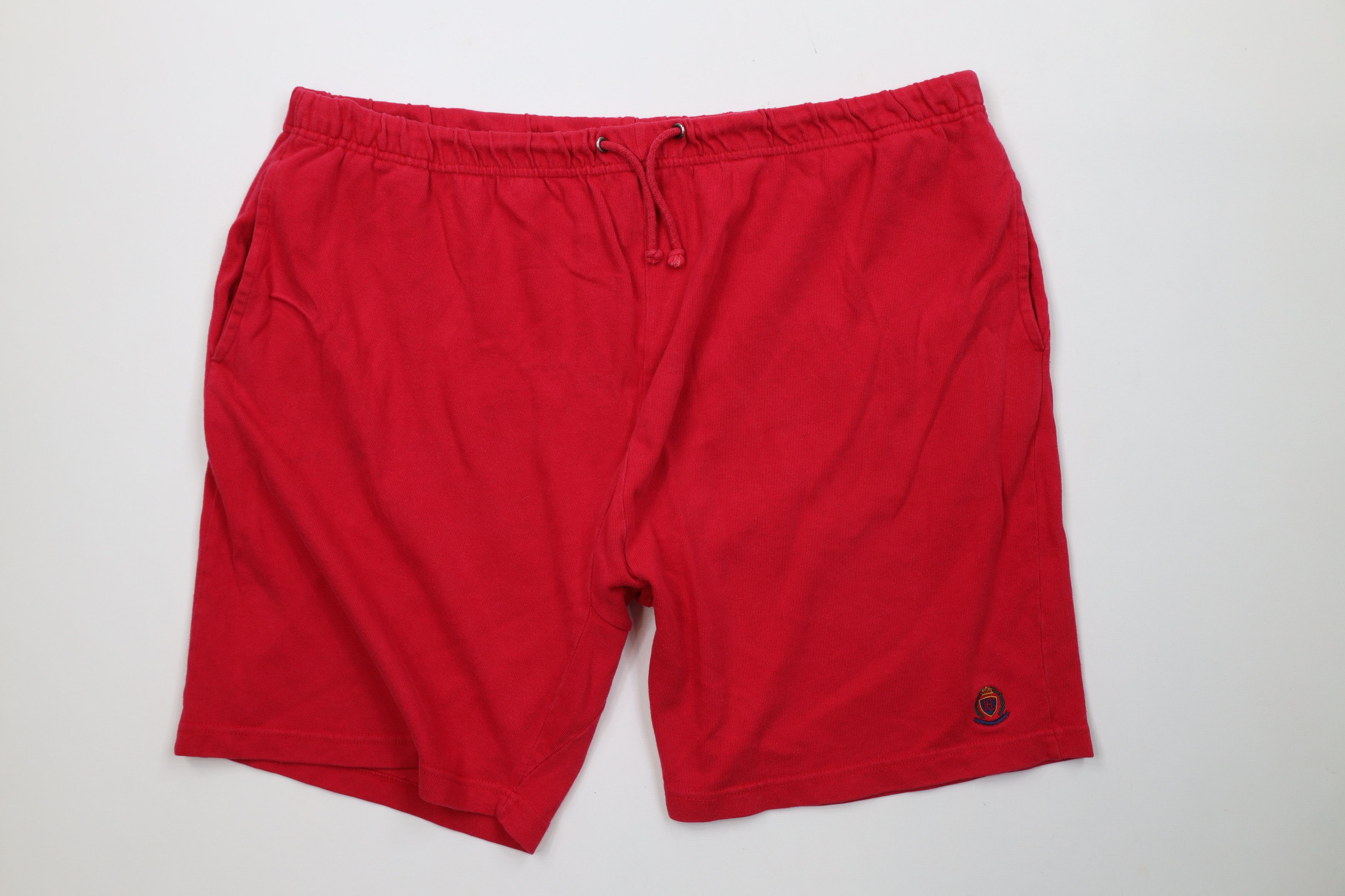 Vintage Vintage 90s Streetwear Ribbed Knit Above Knee Shorts USA Size US 34 / EU 50 - 1 Thumbnail