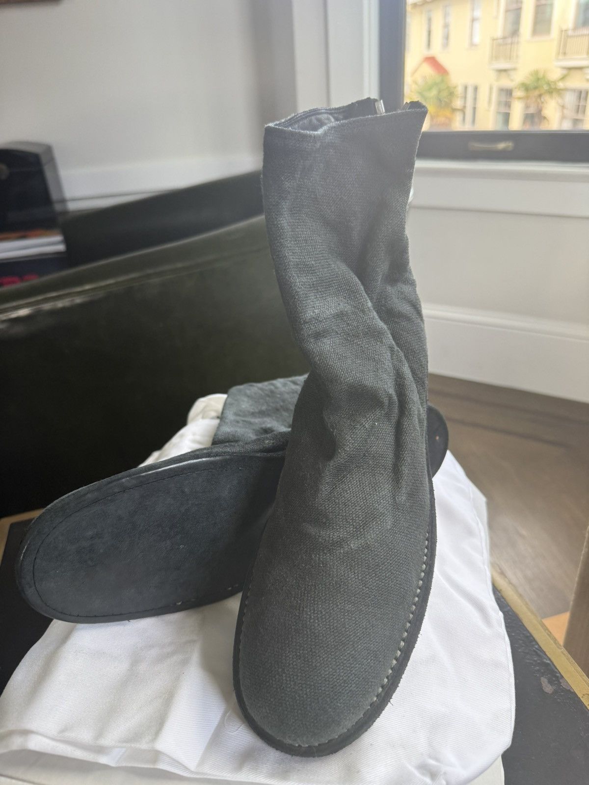 Guidi GUIDI 986 back zips Linen over Leather BNIB Size US 9 / EU 42 - 3 Thumbnail