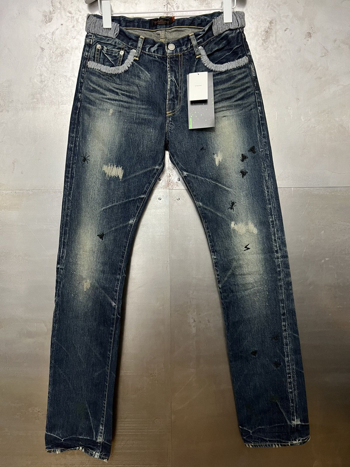 Undercover Undercover AW06 Bug Denim DS Size 3 MENS Size US 32 / EU 48 - 1 Thumbnail