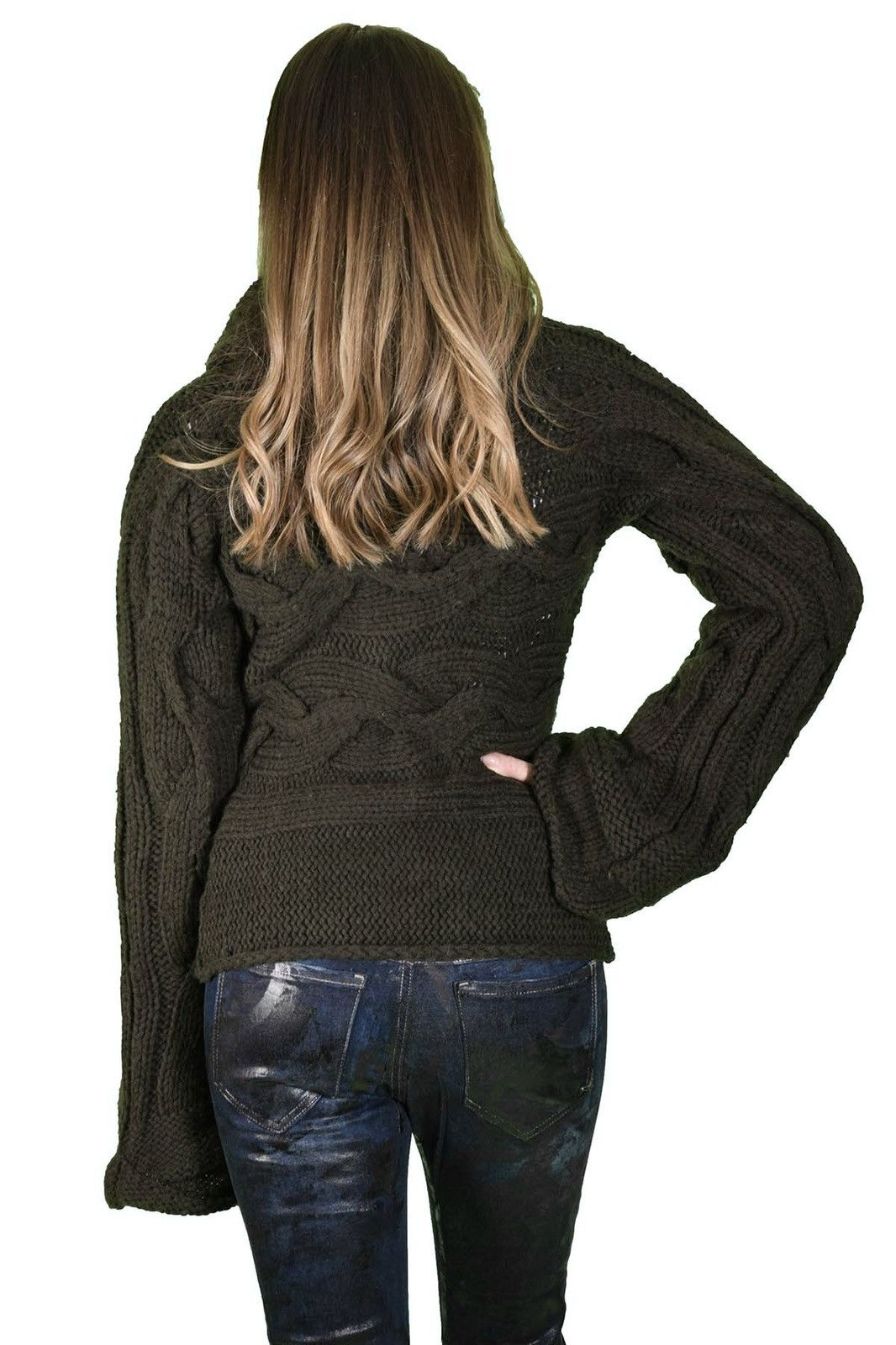 Miss Sixty Miss Sixty Vintage y2k Knit Zip Up Sweater Cardigan Size S / US 4 / IT 40 - 4 Thumbnail