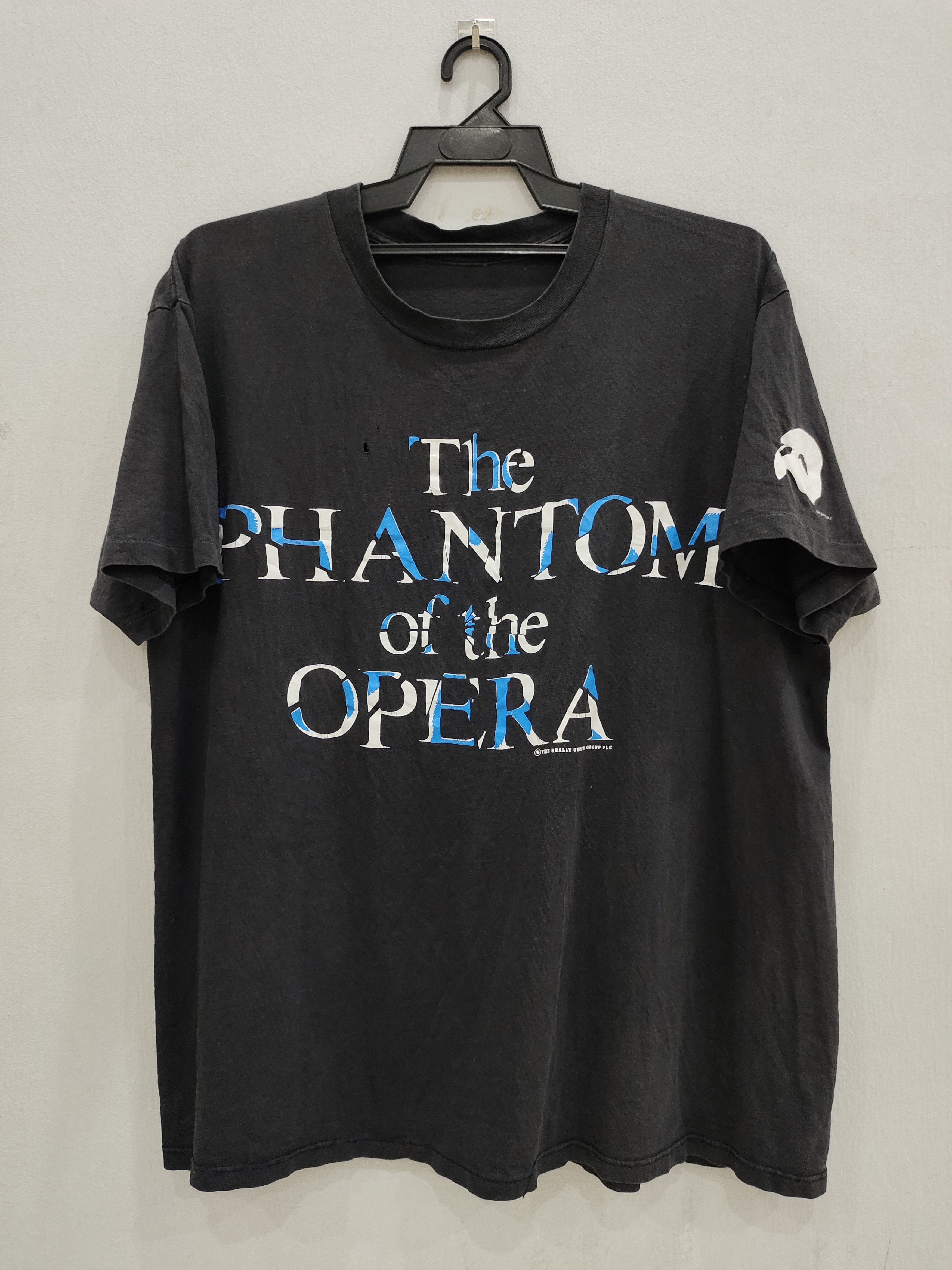 image of Movie Vintage 80's The Phantom Of Opera in Black, Men's (Size XL)