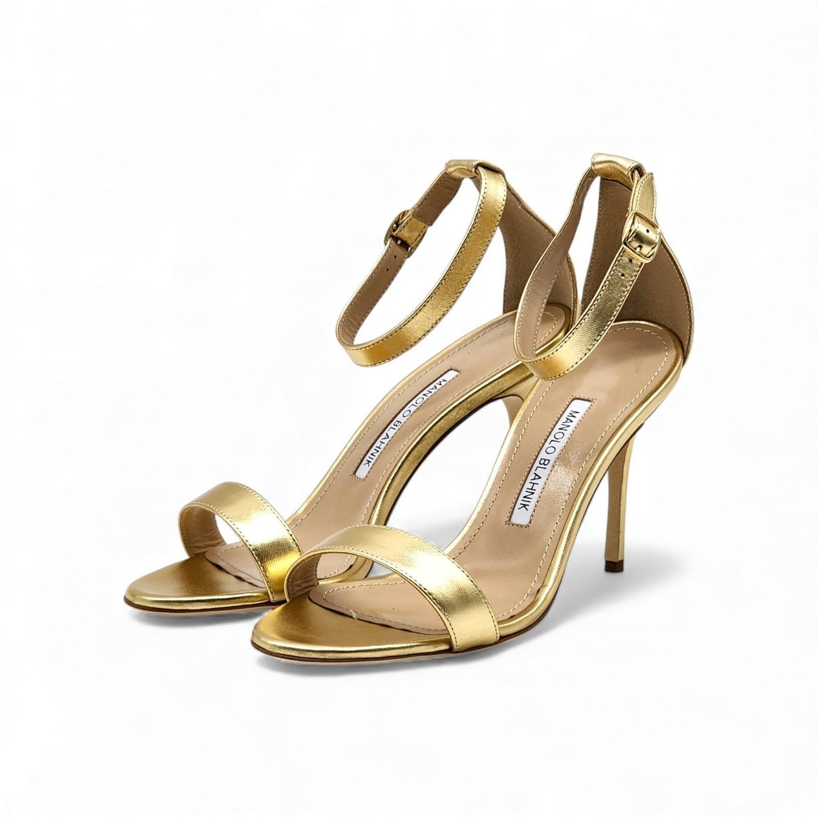 Chaos Metallic Leather Sandals Size EU 38 US 7.5 - NWB $945