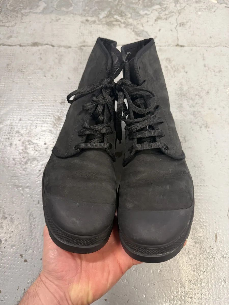 Jil Sander AW2016 Jil Sander Black Combat Leather Boots Size US 8 / EU 41 - 4 Thumbnail