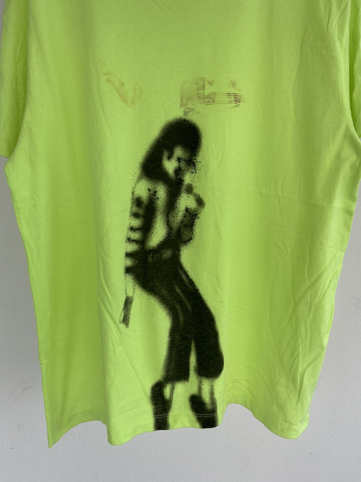 Off-White S/S19 Off-White Virgil Abloh Michael Jackson Oversized Tee Size US L / EU 52-54 / 3 - 5 Thumbnail