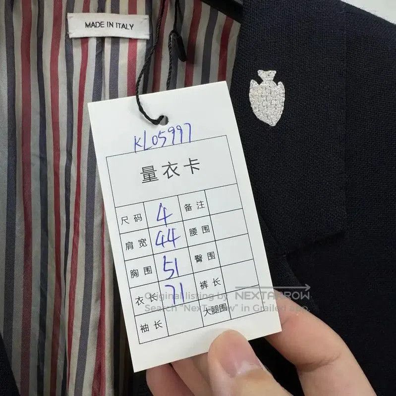 Thom Browne Thom Browne Black Wool Embroidered Long Coat . Size US S / EU 44-46 / 1 - 9 Thumbnail