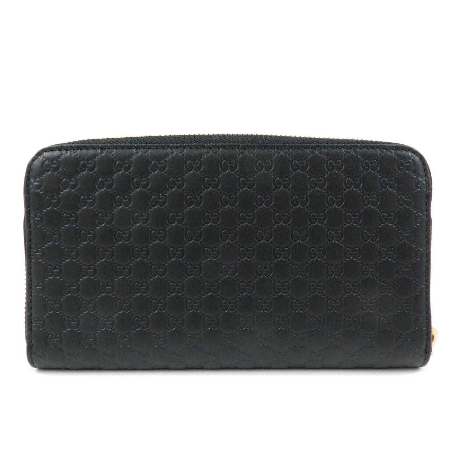 Gucci Gucci Microguccissima Zippy Wallet Calfskin Black Size ONE SIZE - 2 Thumbnail