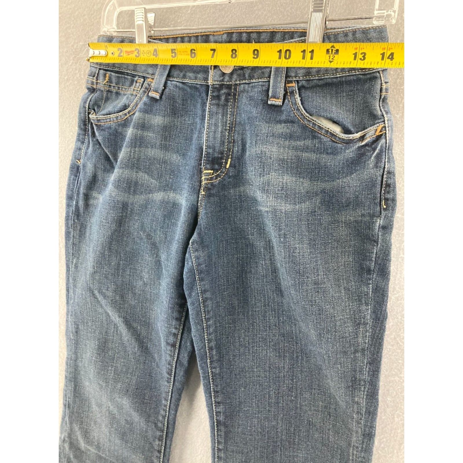 Gap GAP Jeans Womens 14 Regular Original Flare Blue Denim High Rise Jeans Size 36" / US 14 / IT 50 - 2 Thumbnail