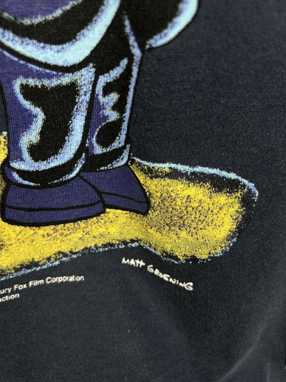 The Simpsons Mens Vintage The Simpson T Shirt 1999 tee Matthew Groening Size US L / EU 52-54 / 3 - 9 Thumbnail