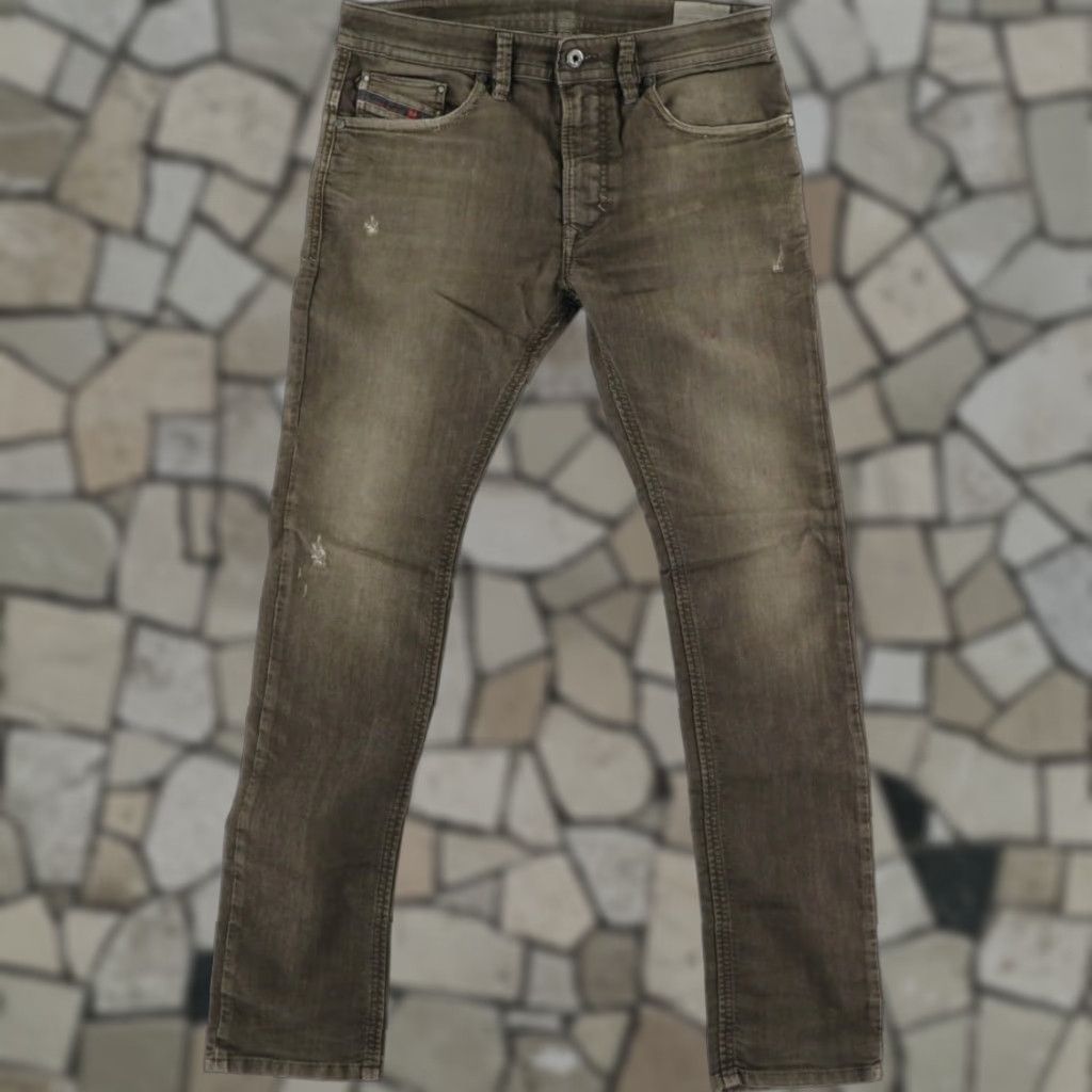 Diesel Diesel Thavar Skinny Denim Jeans Pants Copper Men's 30/30 Slim Future Cotton Denim 30 Modern Mens Size US 30 / EU 46 - 1 Thumbnail
