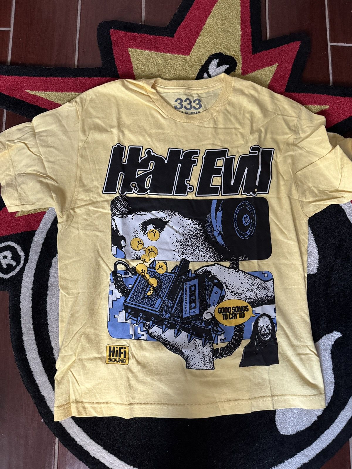 Half Evil HALF EVIL // GOOD SONGS TO CRY TO // SZ LG Size US L / EU 52-54 / 3 - 1 Thumbnail
