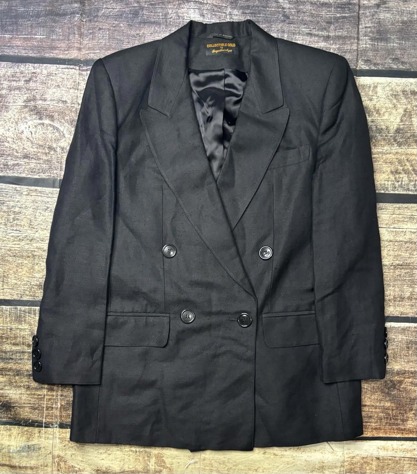 Other Giorgia Sant Angelo Blazer Jacket Womens 10 Linen Blend Size L / US 10 / IT 46 - 1 Thumbnail