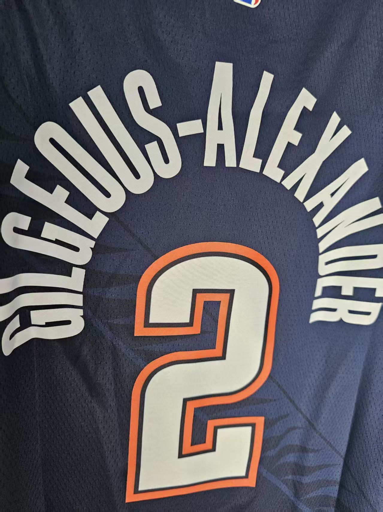 NBA 25 26 Oklahoma City Thunder 2 Gilgeous-Alexander Jersey Size US XL / EU 56 / 4 - 3 Thumbnail
