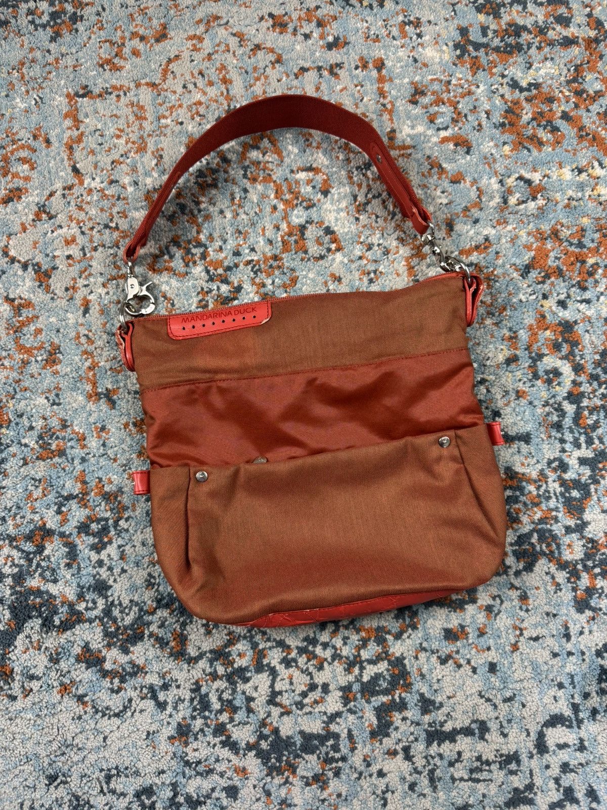 Mandarina Duck Vintage Y2K Mandarina Duck 2in1 cargo bag utility gorpcore Size ONE SIZE - 2 Thumbnail