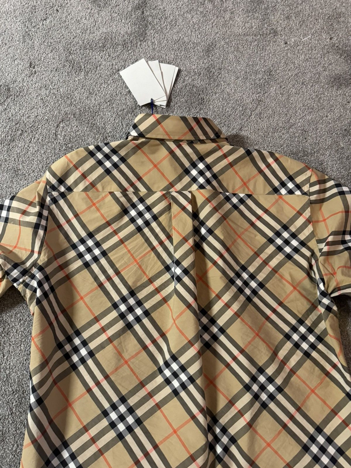 Burberry Relaxed Fit Check Cotton Flannel Shirt Button-Down Shirt Size US L / EU 52-54 / 3 - 13 Thumbnail